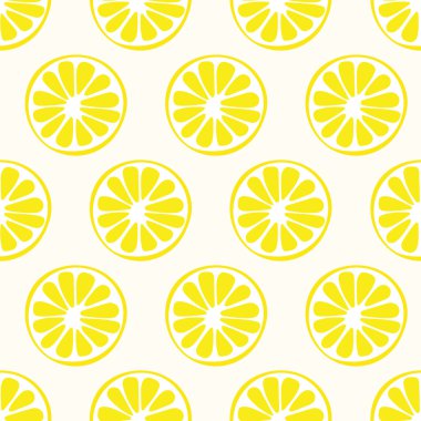 Dikişsiz limon desen