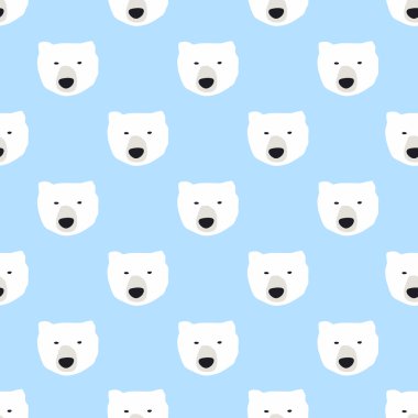 sorunsuz kutup ayısı desen