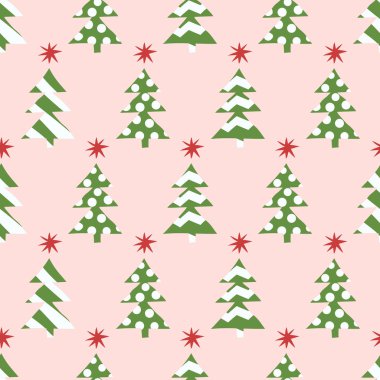 Kusursuz noel ağacı deseni
