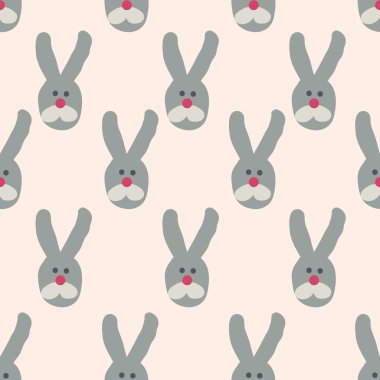 Dikişsiz tavşan deseni