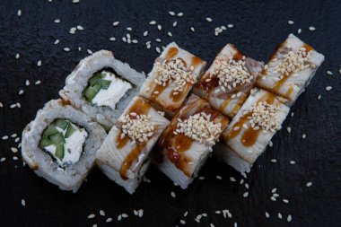 Çok güzel ve lezzetli suşi.