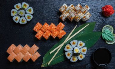 Çok güzel ve lezzetli suşi.