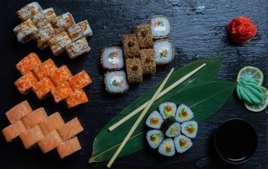 Çok güzel ve lezzetli suşi.