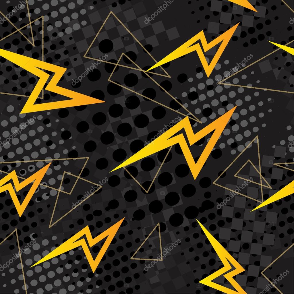 与闪电元素抽象背景图案u2014 图库矢量图像© jkazanceva #105618340