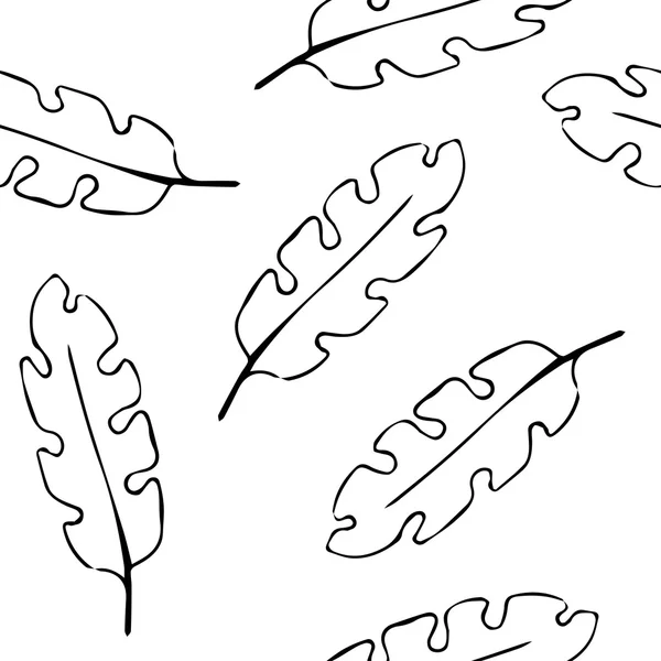 Λουλουδάτο μοτίβο. τροπικά φύλλα ομοιογενές φόντο. — Φωτογραφία Αρχείου