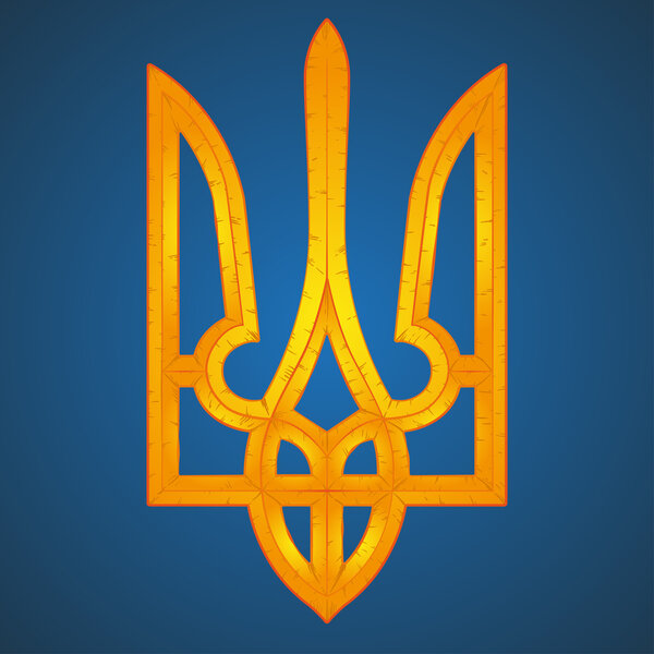 Coat arms of Ukraine, state emblem, national