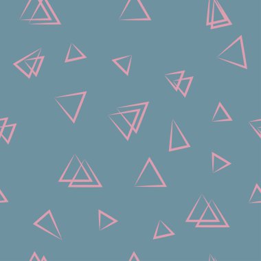 Soyut seamless modeli basit üçgen ile