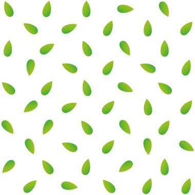 Eko yeşil yaprak desenli sorunsuz. Organik tasarım