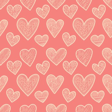 Kusursuz Sevgililer Günü teması. Kalp şeklinde çizilmiş bir el..