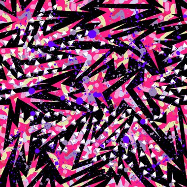 Kızlar, erkekler ve giysiler için soyut, kusursuz vektör spor modeli. Geçmişi. Tekstil ve kumaş için parlak duvar kağıdı.