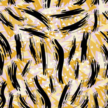 Kızlar, erkekler ve giysiler için soyut, kusursuz spor modelleri. Geçmişi. Tekstil ve kumaş için parlak duvar kağıdı.