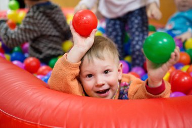 Gomel Beyaz Rusya - 21 Şubat 2016: çocuk partisi şehir evi kültür