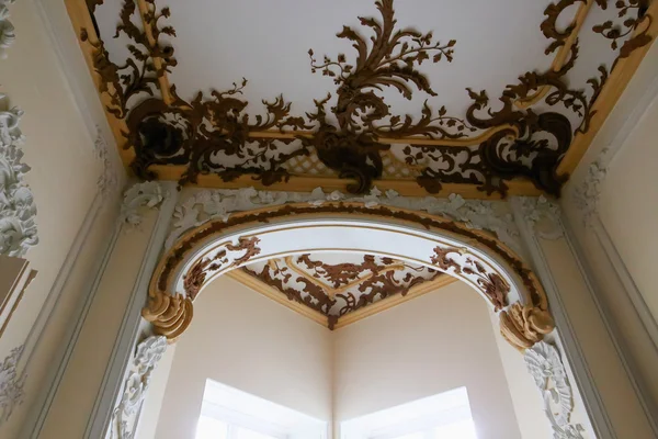 Wilayah Gomel, distrik Zhlobin, VILLAGE RED BANK, Belarus - 16 Maret 2016: Gatovsky manor adalah monumen arsitektur istana pada abad ke-19 dan merupakan salah satu atraksi tanah Gomel . — Stok Foto