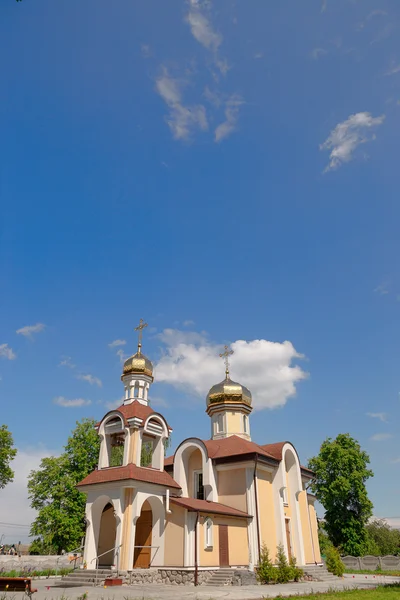 Εκκλησία του Αγίου Νικολάου στο χωριό της επαρχίας Romanowicz Gomel, Λευκορωσία. — Φωτογραφία Αρχείου