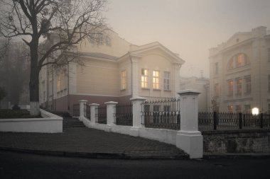 Frunze Caddesi. Hastane 23 Ekim 2015 Gomel Belarus