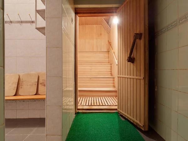 Tratamientos Spa Con Una Sauna Escoba Una Decoración Madera 2021 — Foto de Stock