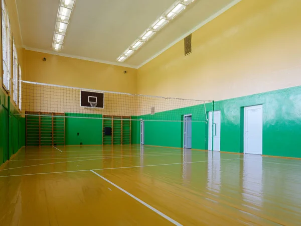 Sporthall För Basket Badminton Volleyboll Minifotboll 2021 — Stockfoto