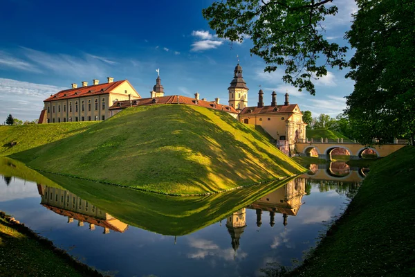 Nesvizh Belarus Setembro 2021 Monumento Arquitetônico Castelo Nesvizh 2021 — Fotografia de Stock