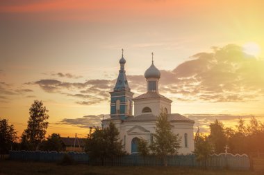 Ortodoks Kilisesi günbatımı 2