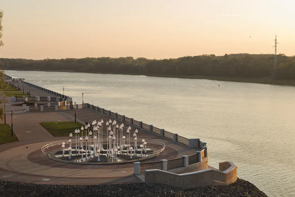 Eiland lampen. vuurtoren. — Stockfoto