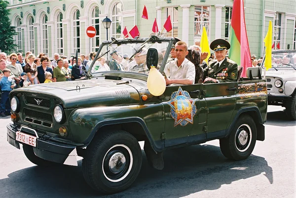 Gomel - 9 de mayo: 60 años de victoria —  Fotos de Stock