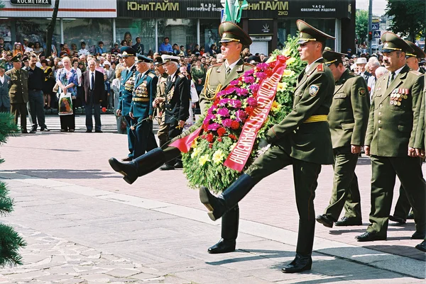 Gomel - 9. květen: 60 let vítězství — Stock fotografie