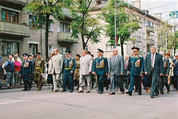 Gomel - 9 May: 60 Years of Victory — Stock Photo, Image