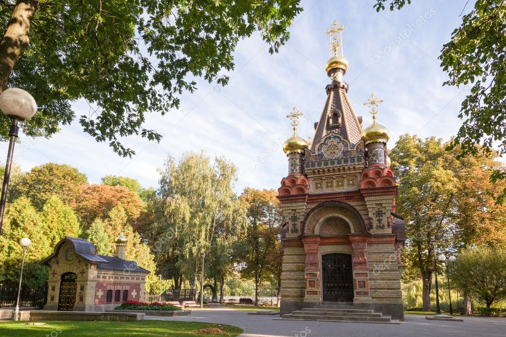 Gomel - October 1: Gomel Palace and Park Ensemble Rumyantsev Pas