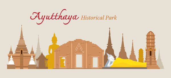 Ayutthaya, Historical Park, Thailand