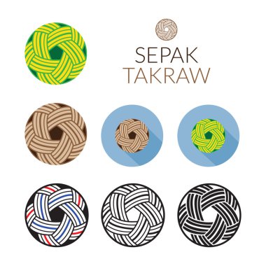 Sepak Takraw veya tekme voleybol topu