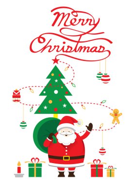 Noel Baba, Noel metin ve ağaç