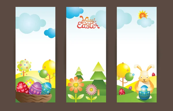 Easter Background and Backdrop — Stock Vector