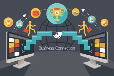 Çevrimiçi bağlantı kavramı, sıkışalım, başarı