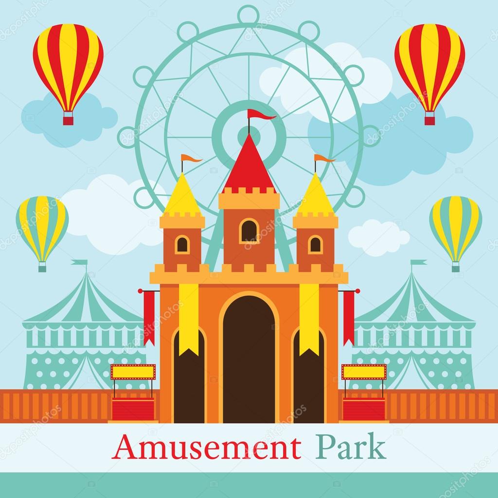 Castle, Amusement Park, Carnival, Fun Fair