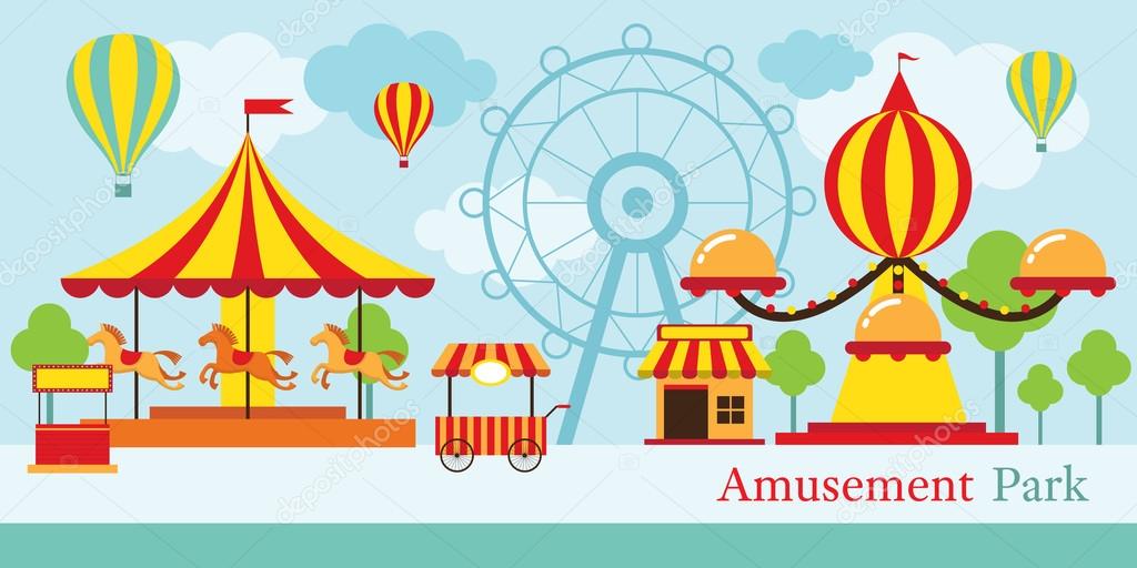 Amusement Park, Carnival, Fun Fair