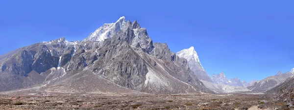 Himalaya panorama 15x15.6 upraw współczynnik — Zdjęcie stockowe