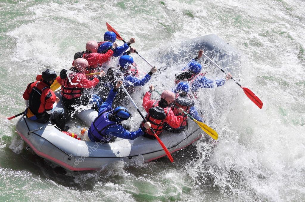 River Rafting as extreme and fun sport