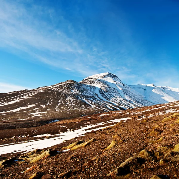 IJslandse fjorden landschap — Stockfoto