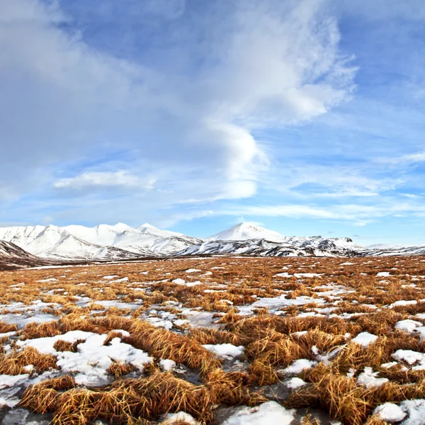 Inverno paesaggio autunnale dall'Islanda — Foto Stock