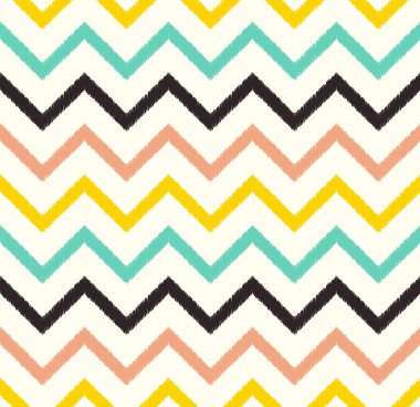Dikişsiz chevron desen