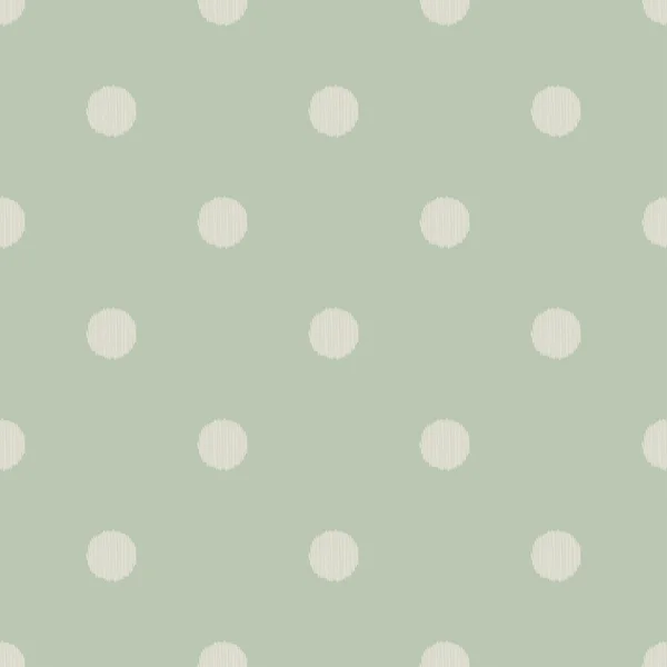 Naadloze cirkel polka dots patroon — Stockvector