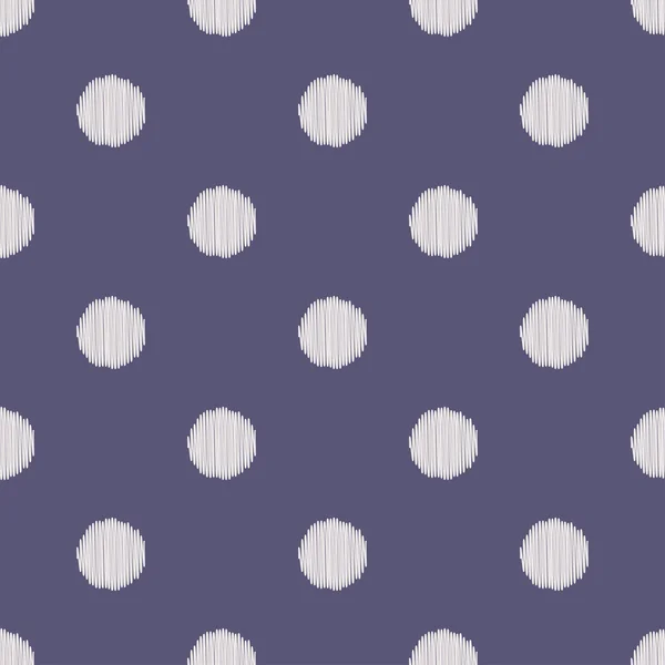 Naadloze cirkel polka dots patroon — Stockvector