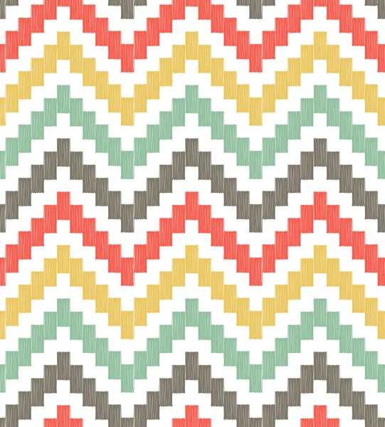 Wave zigzag pattern — Stock Vector