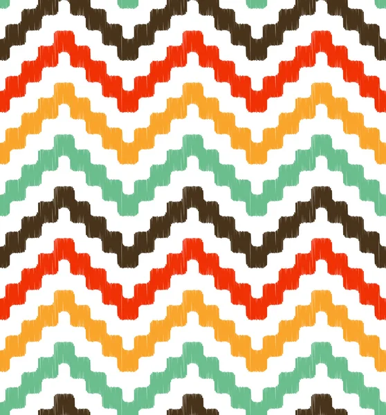 Wave zigzag patroon — Stockvector