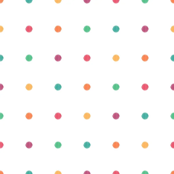 Cercles motif de points — Image vectorielle