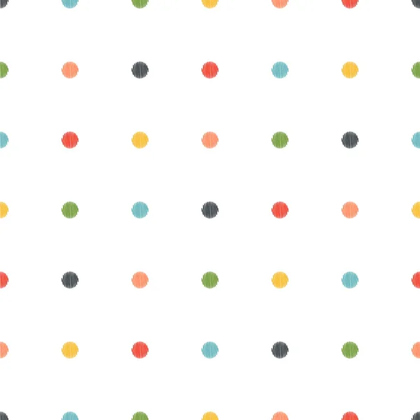 Circles dots pattern — Stock Vector