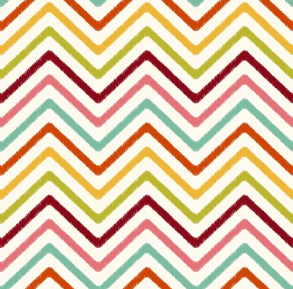 Seamless chevron wave pattern — Stock Vector