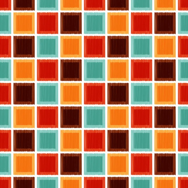 シームレスな幾何学的な格子パターン — ストックベクタ