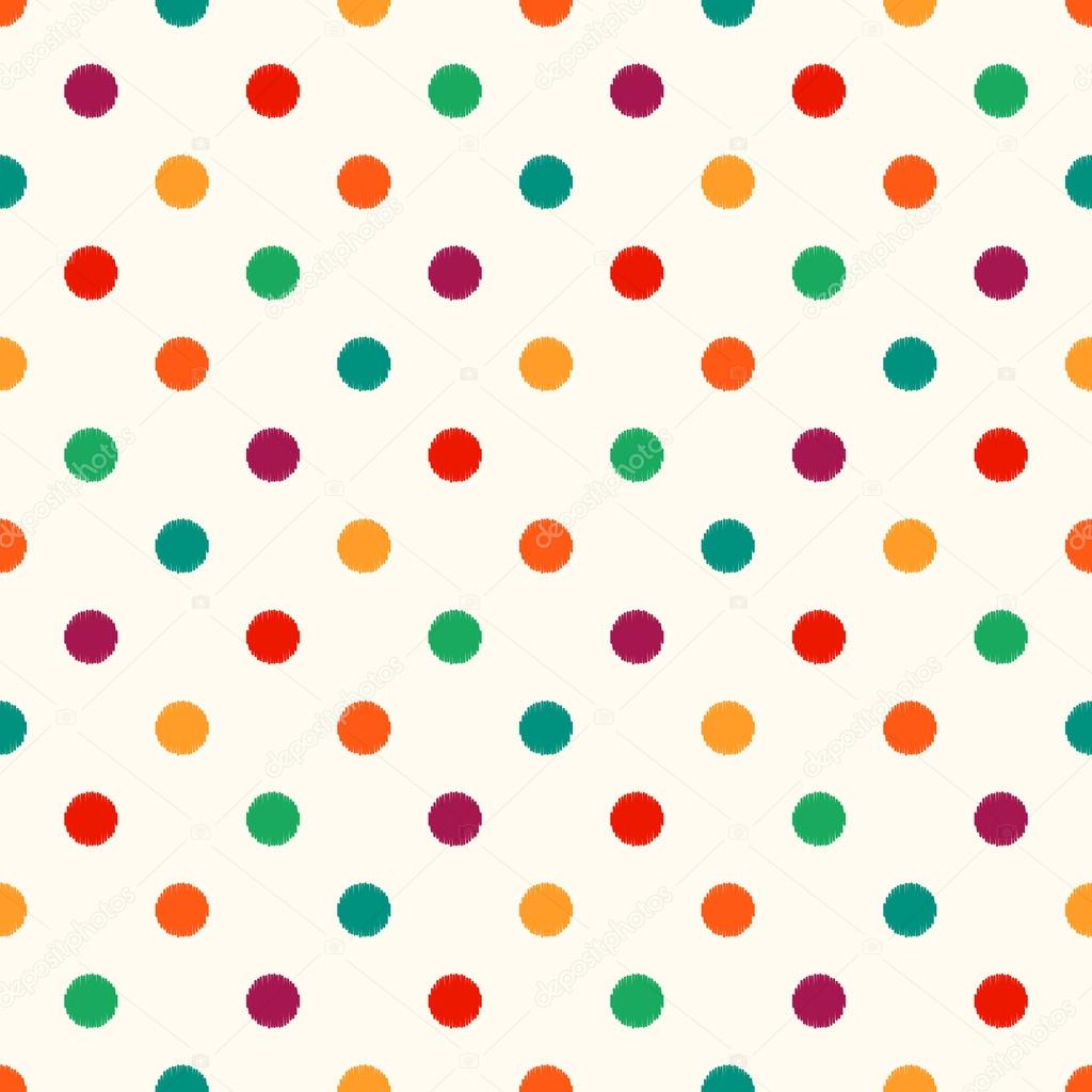 Circles dots pattern