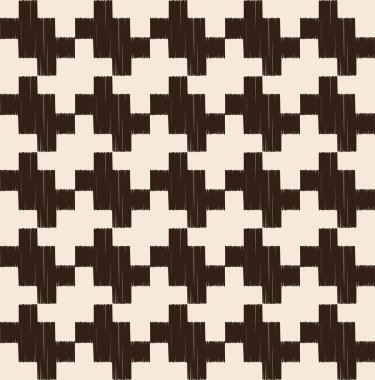 Damalı houndstooth desen